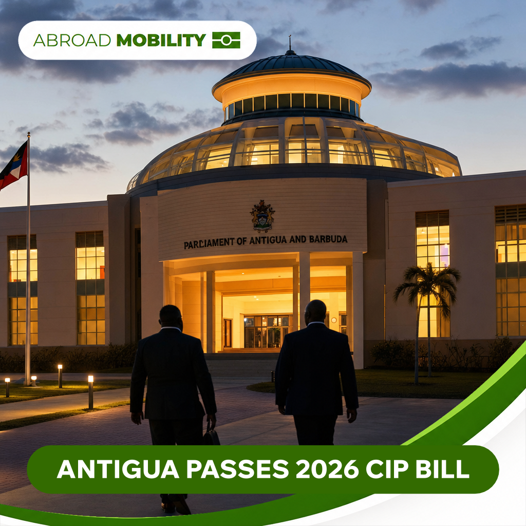 Antigua passes 2026 CIP bill