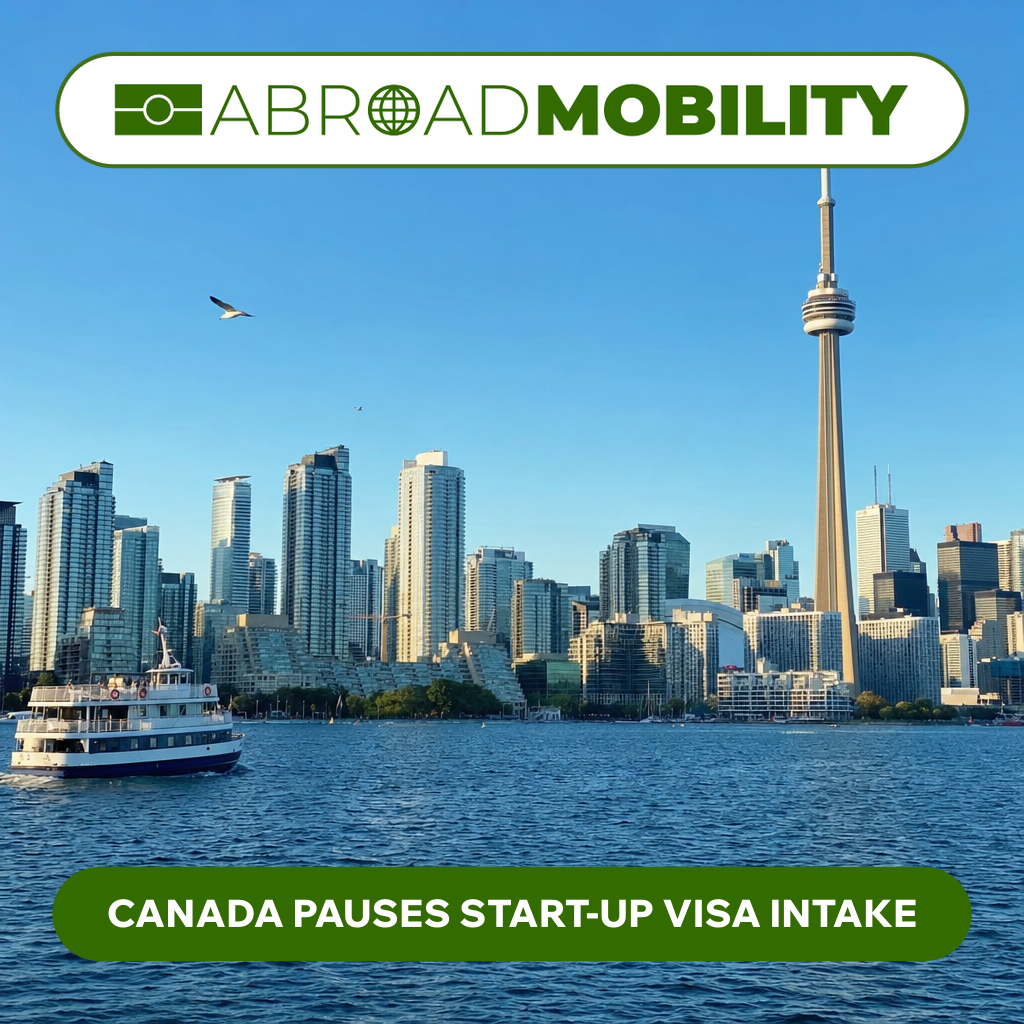 Canada pauses start-up visa intake