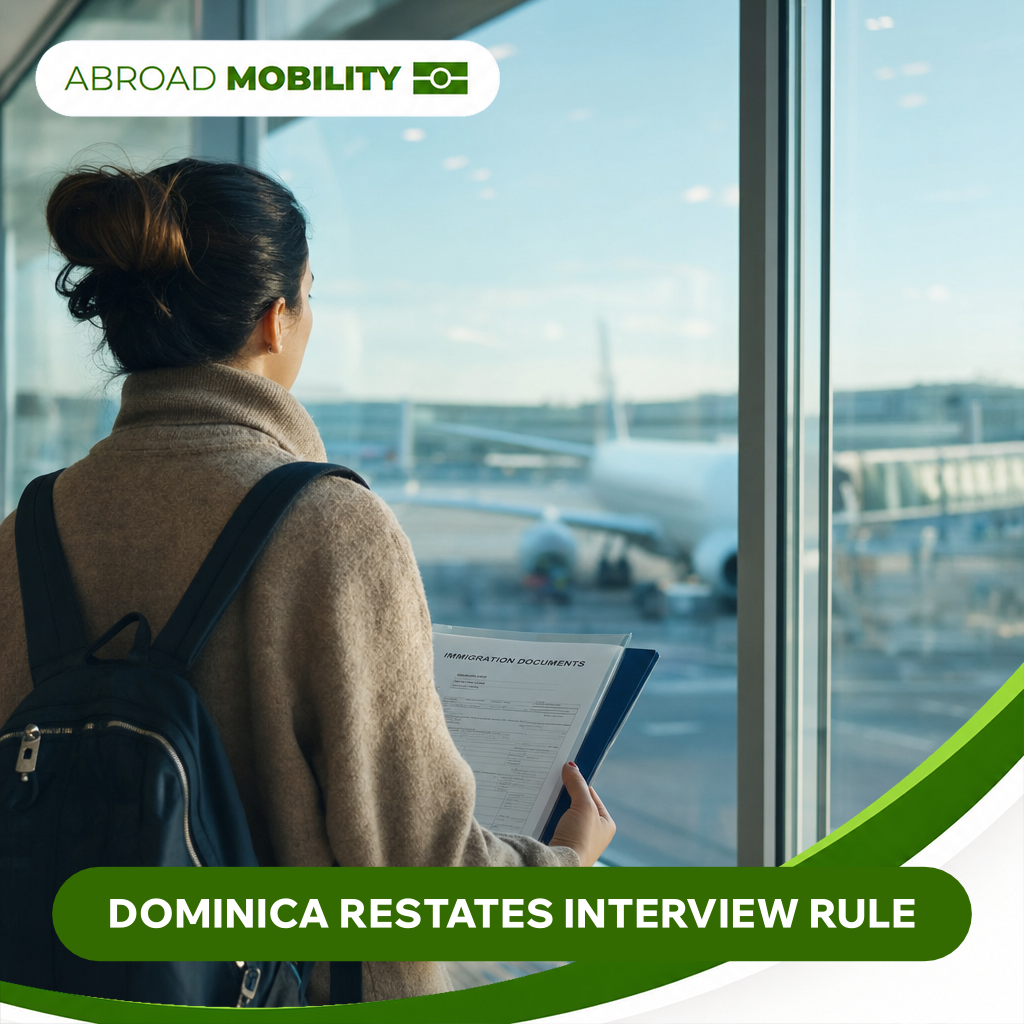 Dominica restates interview rule