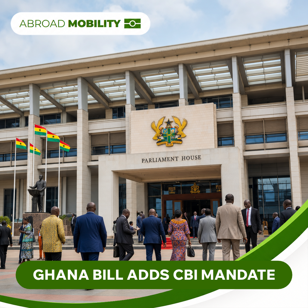 Ghana bill adds CBI mandate